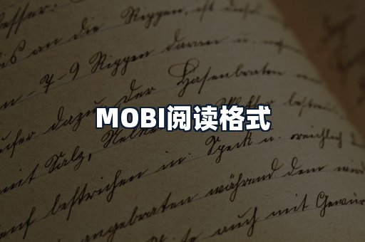 MOBI阅读格式